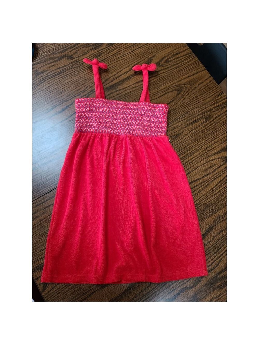 Cat & Jack Red Sundress with UPF 50+ Size L - Picture 3 of 6